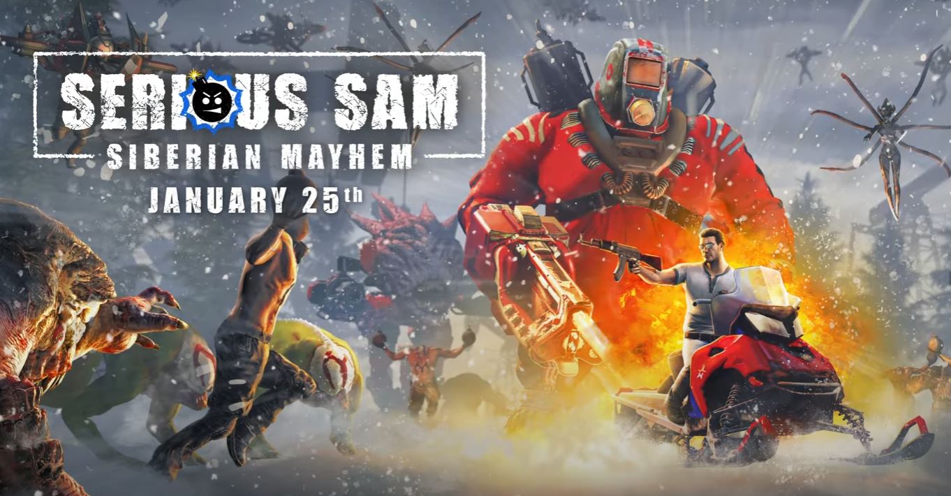 Devolver Digital | Serious Sam: Siberian Mayhem será lançado no final de janeiro