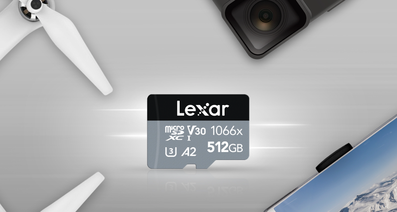 Análise | MicroSD Lexar UHS-I profissional 1066x série SILVER e PLAY microSDXC UHS-I 512GB