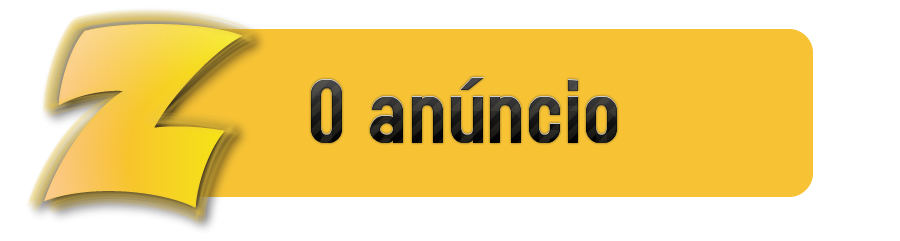 O anuncio
