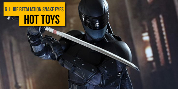 Bando de Hominho – G. I. Joe Retaliation Snake Eyes pela Hot Toys