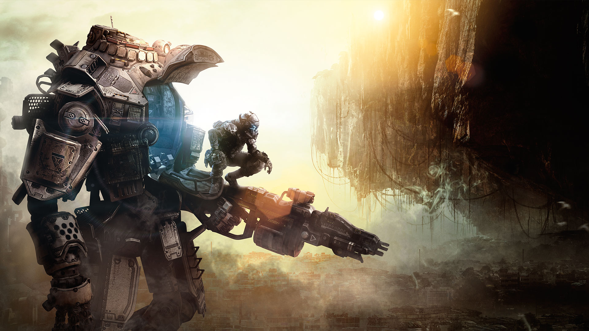 Titanfall: Mechas pra todo lado!