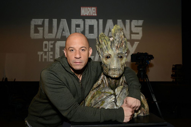 Guardiões da Galáxia | O diretor elogiou a performance de Vin Diesel como Groot