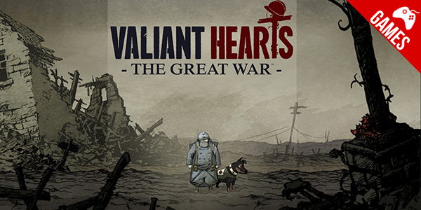 ‘Valiant Hearts: The Great War’ – Game sobre a 1ª Guerra Mundial fará você lutar pela sobrevivência
