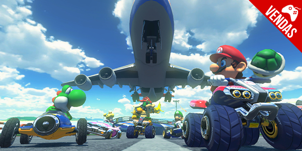 ‘Mario Kart 8’ – Exclusivo de Wii U está vendendo pra c#r@lho