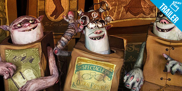 ‘Os Boxtrolls’ – Animação em stop motion será exibida no Festival de Veneza