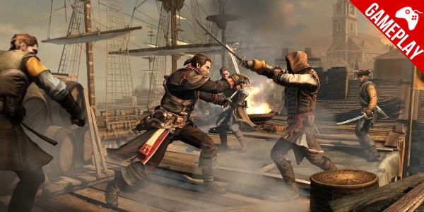 ‘Assassin’s Creed: Rogue’ – Ubisoft libera 2 vídeos com cenas in-game