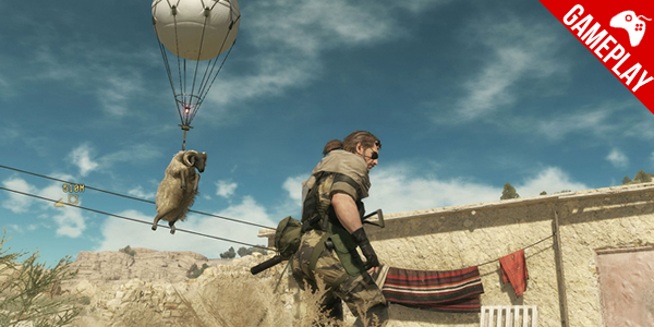 ‘Metal Gear Solid V: Phantom Pain’ – 30 minutos de ação, exploração e espionagem