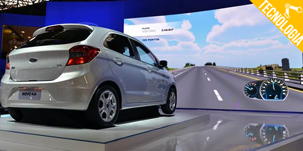 ‘Salão do Automóvel 2014’ – Ford exibe o maior simulador da história do evento