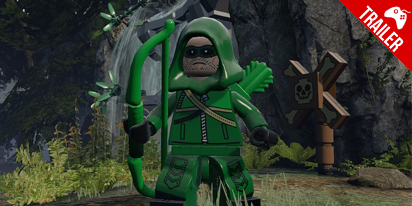 ‘LEGO Batman 3′ – Vídeo de bastidores mostra Arqueiro Verde e Conan O’ Brien em ação