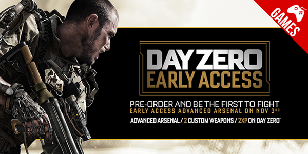 ‘Call of Duty: Advanced Warfare’ – Pacote que permite acesso antecipado já está à venda