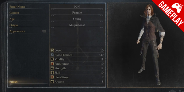 ‘Bloodborne’ – Criação de personagem é revelada