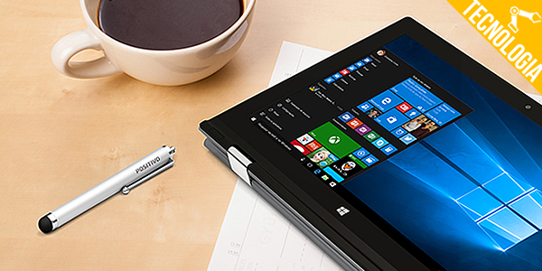 Positivo – Notebook híbrido com tela sensível é lançado