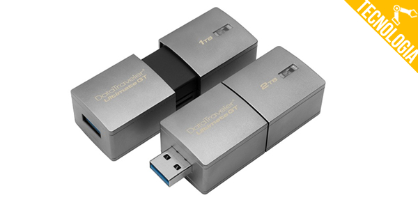 Kingston – Pendrive de 2TB é anunciado
