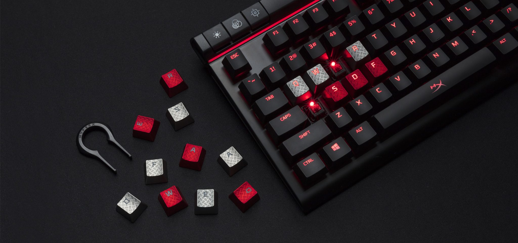 ‘HyperX’ – Lançadas novas teclas para o teclado Alloy