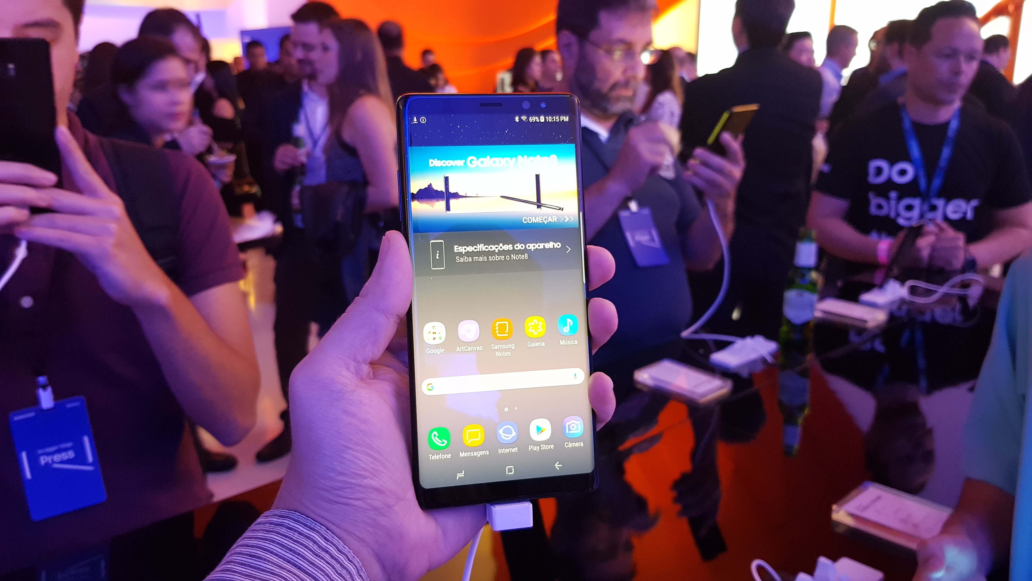 ‘Samsung’ – Empresa anuncia o tão aguardado Galaxy Note8 no Brasil