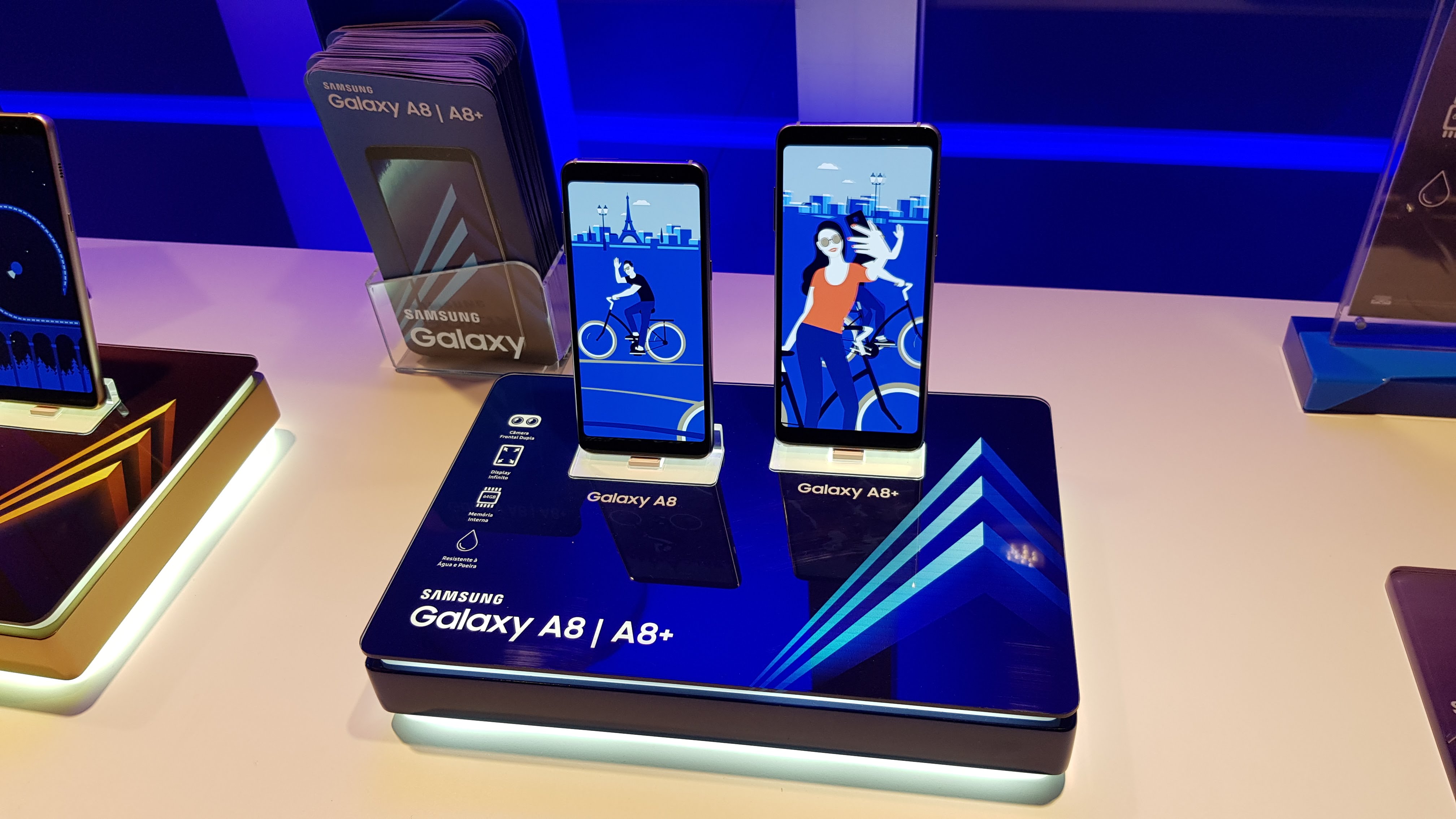 ‘Samsung’ – Já disponível o Galaxy A8 e A8+