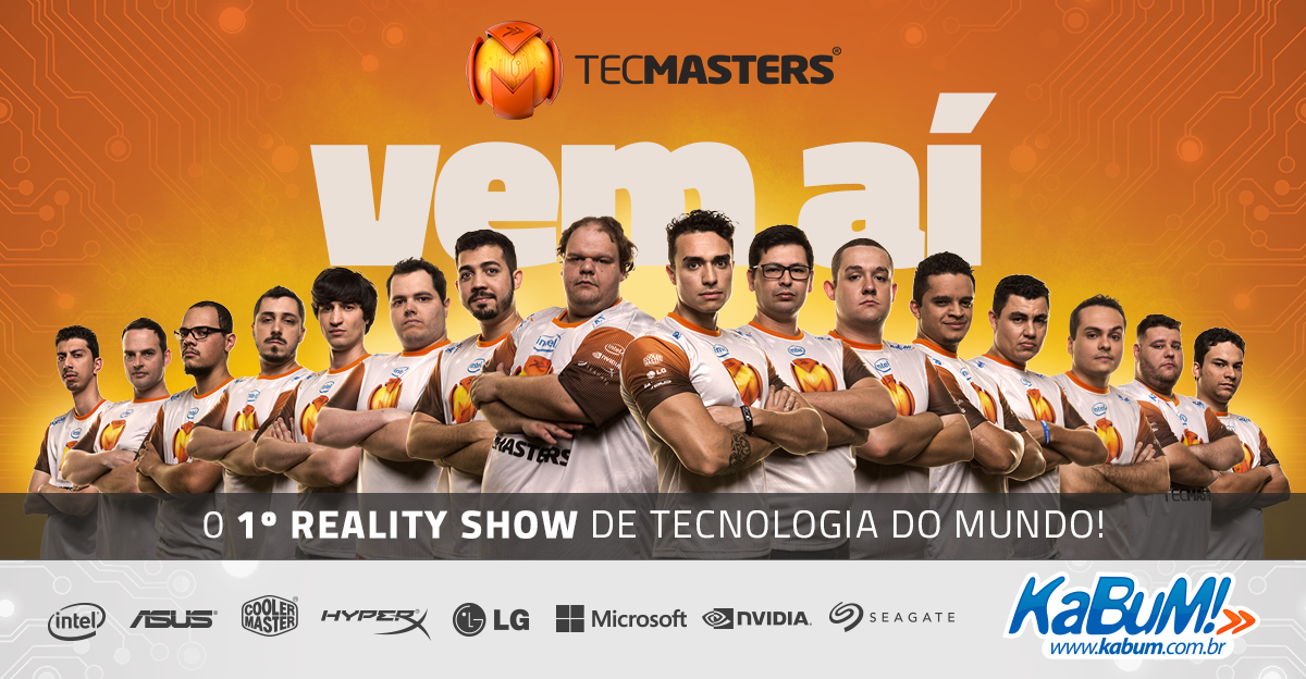 ‘Kabum’ – Novo episódio do TecMasters tem patrocínio da HyperX