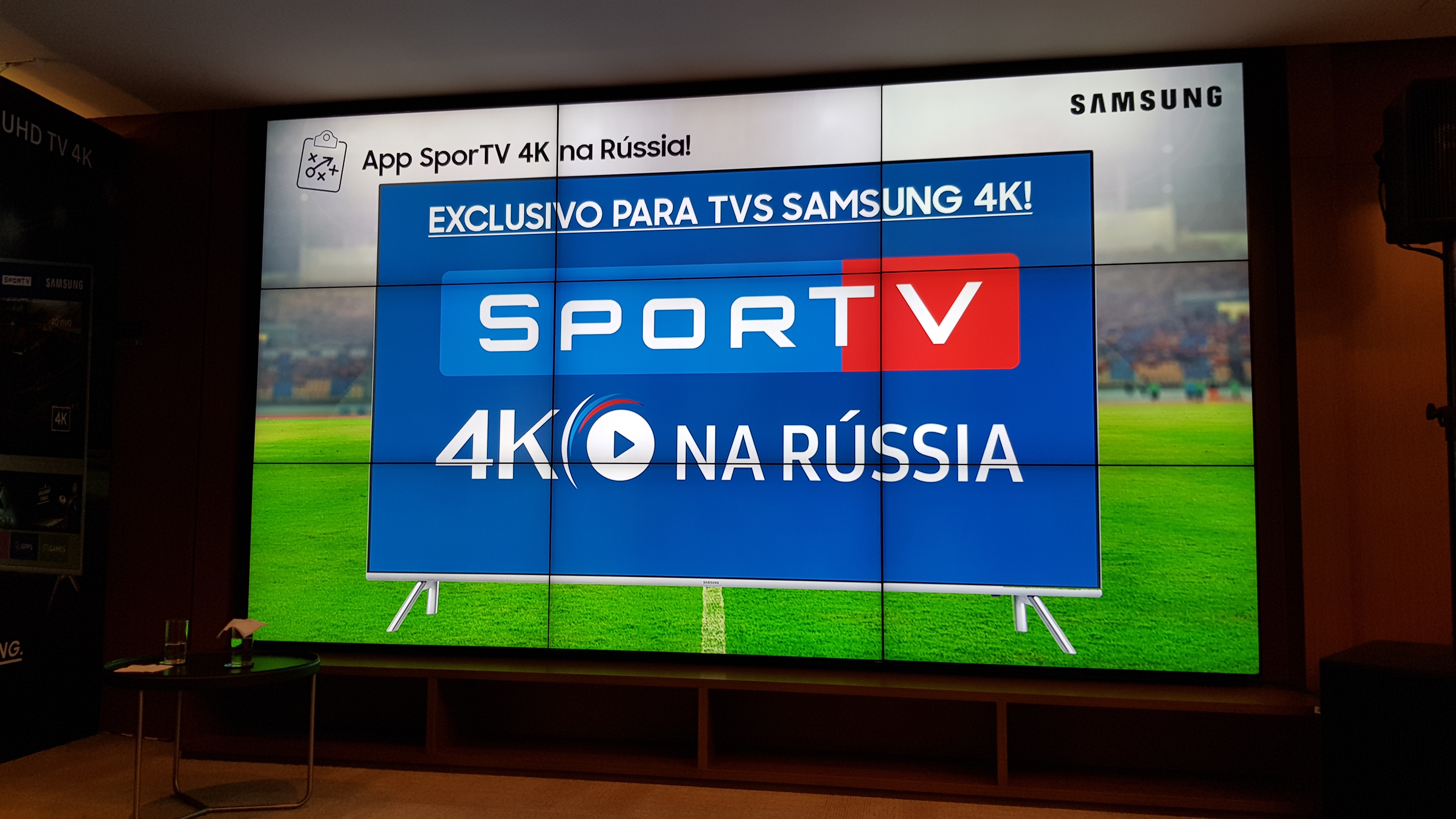 ‘Samsung’ – Empresa anuncia nova televisão QLED e aplicativo exclusivo SporTV 4k