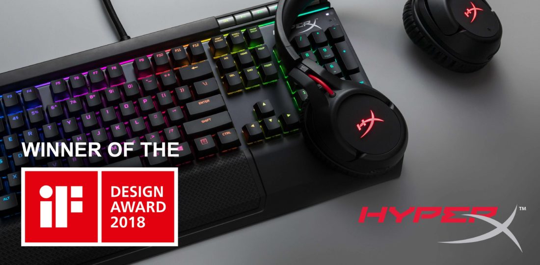 ‘HyperX’ – Empresa recebe o importante selo iF DESIGN AWARD 2018