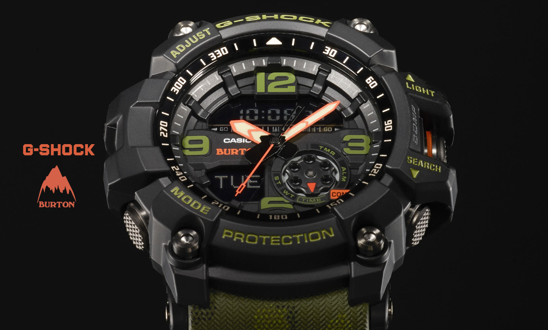 ‘G-Shock’ – Novo collab com marca de snowboarding BURTON