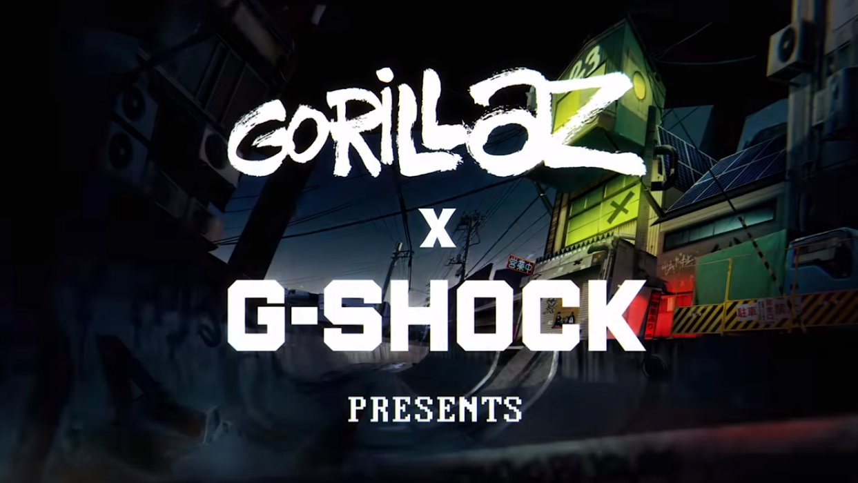 ‘G-Shock’ – Novo Collab será com a banda britânica Gorillaz