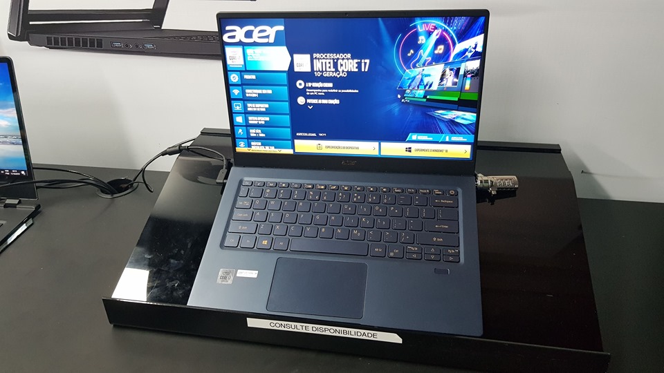 BGS 2019 | Intel apresenta a 10ª geração de processadores em notebooks da Acer