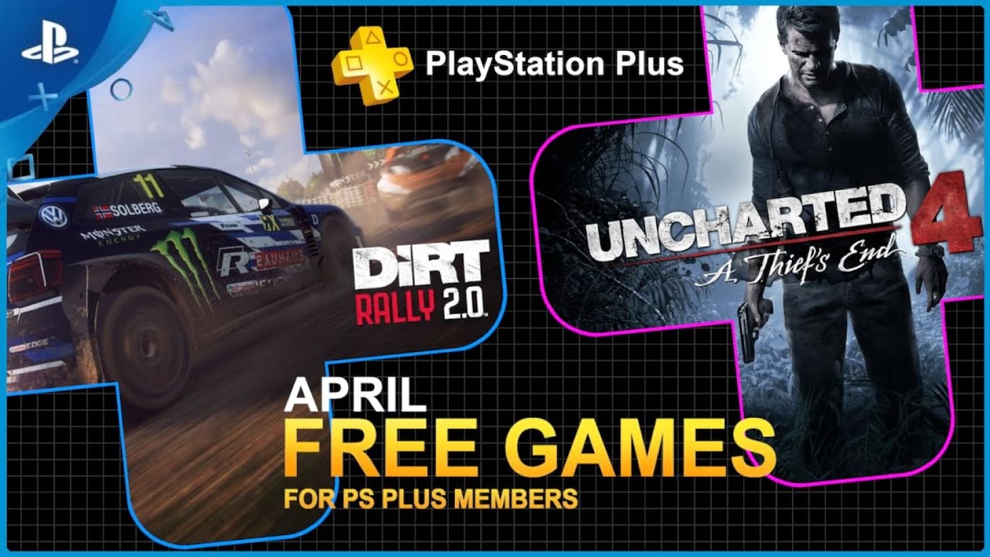 Playstation | Ps Plus de Abril traz Uncharted e DIRT Rally aos assinantes