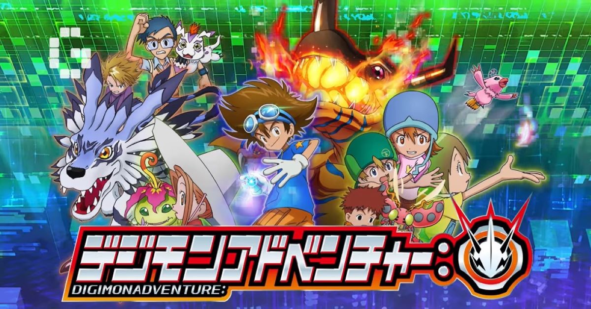 Digimon Adventure foi anunciado oficialmente na plataforma Crunchyroll