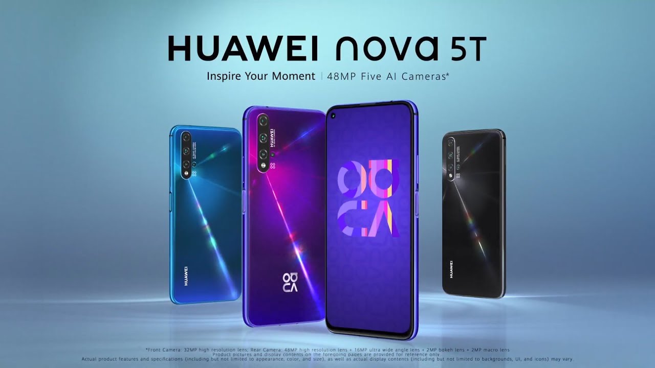 Novo smartphone Huawei Nova 5T chega oficialmente ao Brasil