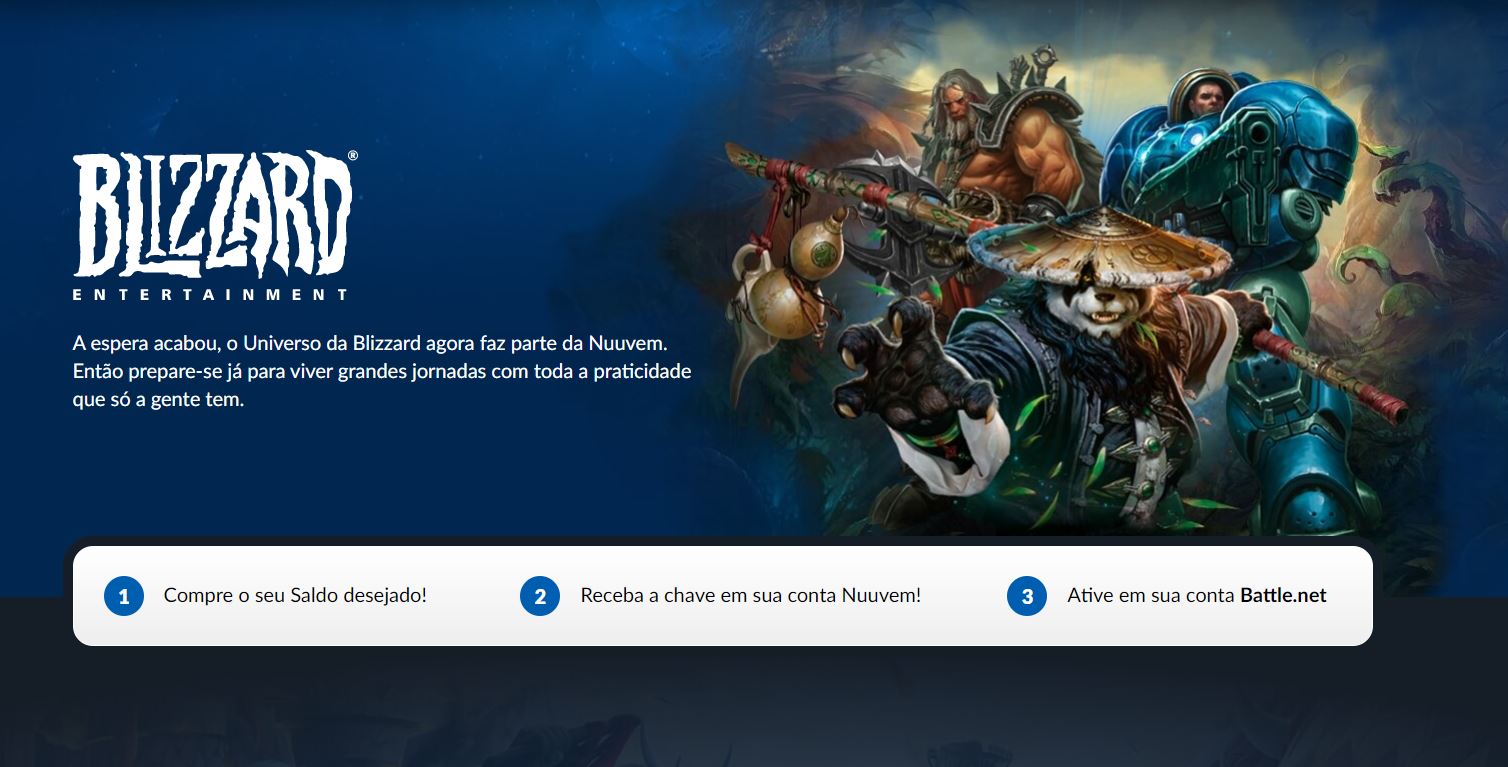 Loja Nuuvem agora possui parceria oficial com a Blizzard
