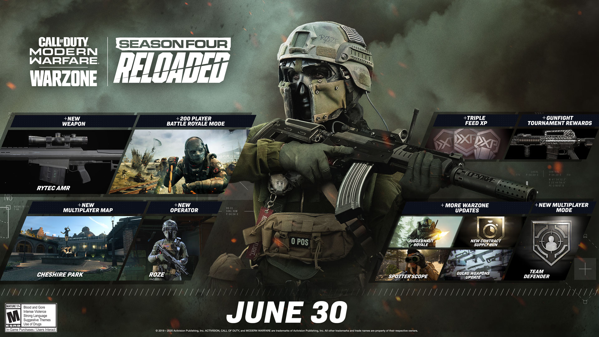 Activision | Temporada Quatro Recarregada chega com muitas novidades em COD: Modern Warfare