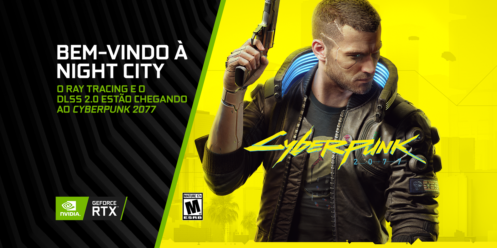 Nvidia | Cyberpunk 2077 chegará pronto para Ray Tracing e NVIDIA DLSS 2.0 no lançamento