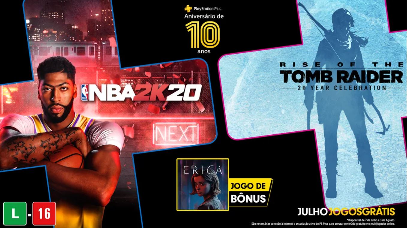 Playstation | Em mês de aniversário PS Plus de julho receberá 3 jogos