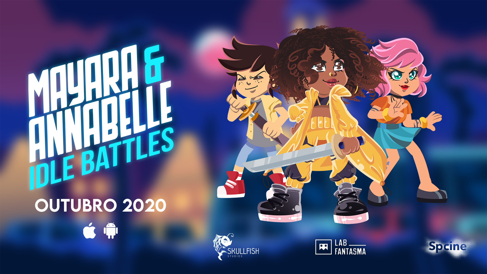 Game nacional mobile Mayara & Annabelle: Idle Battles chega agora em outubro
