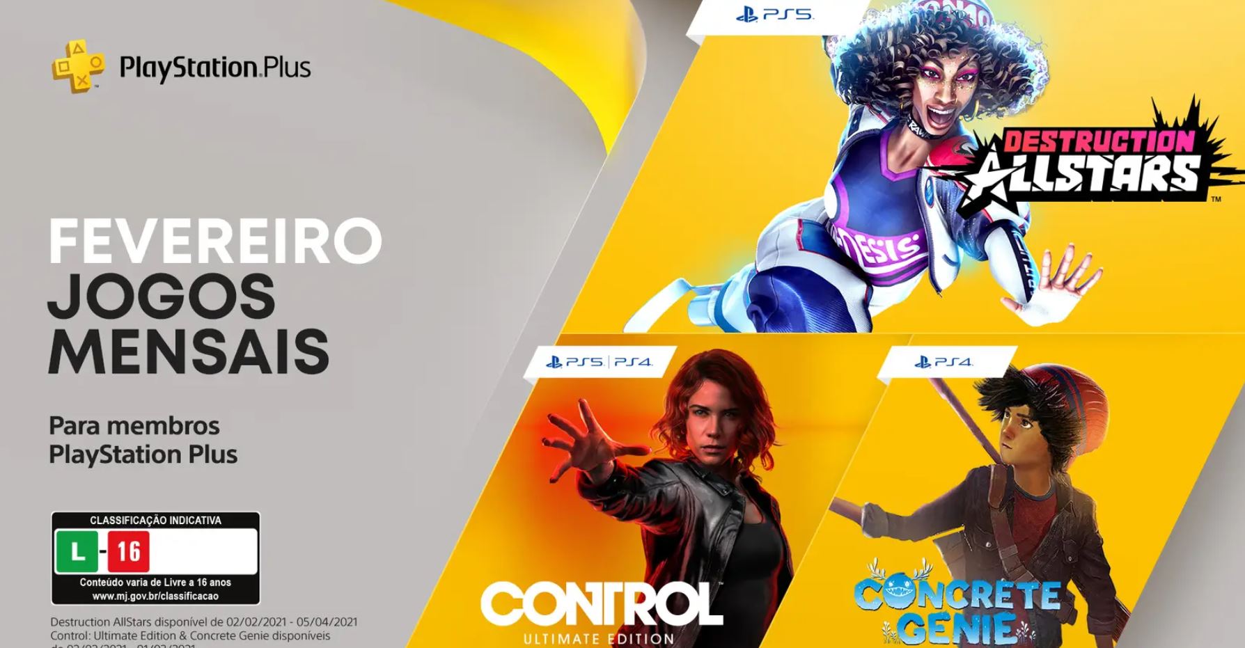 Sony | Confira os jogos disponíveis para os assinantes da Ps Plus de fevereiro