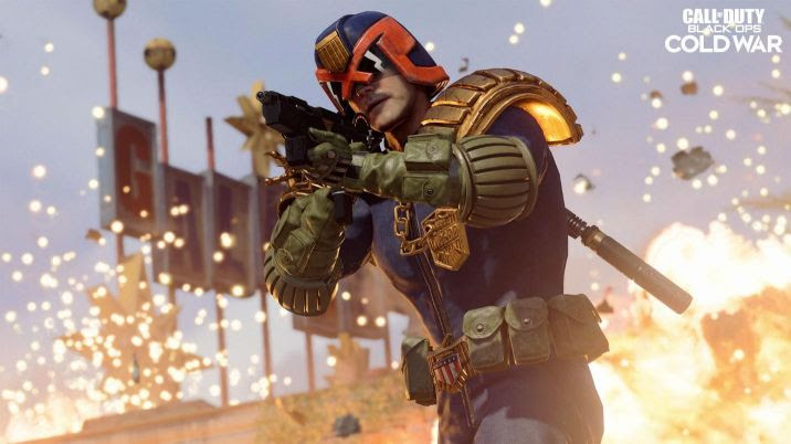 Activision | Juiz Dredd chega oficialmente em Call of Duty: Black Ops Cold War e Warzone