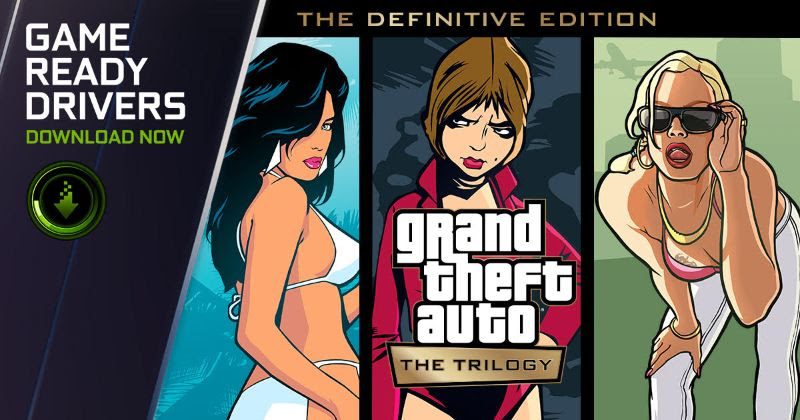 NVIDIA | Grand Theft Auto: The Trilogy – The Definitive Edition chegará com DLSS