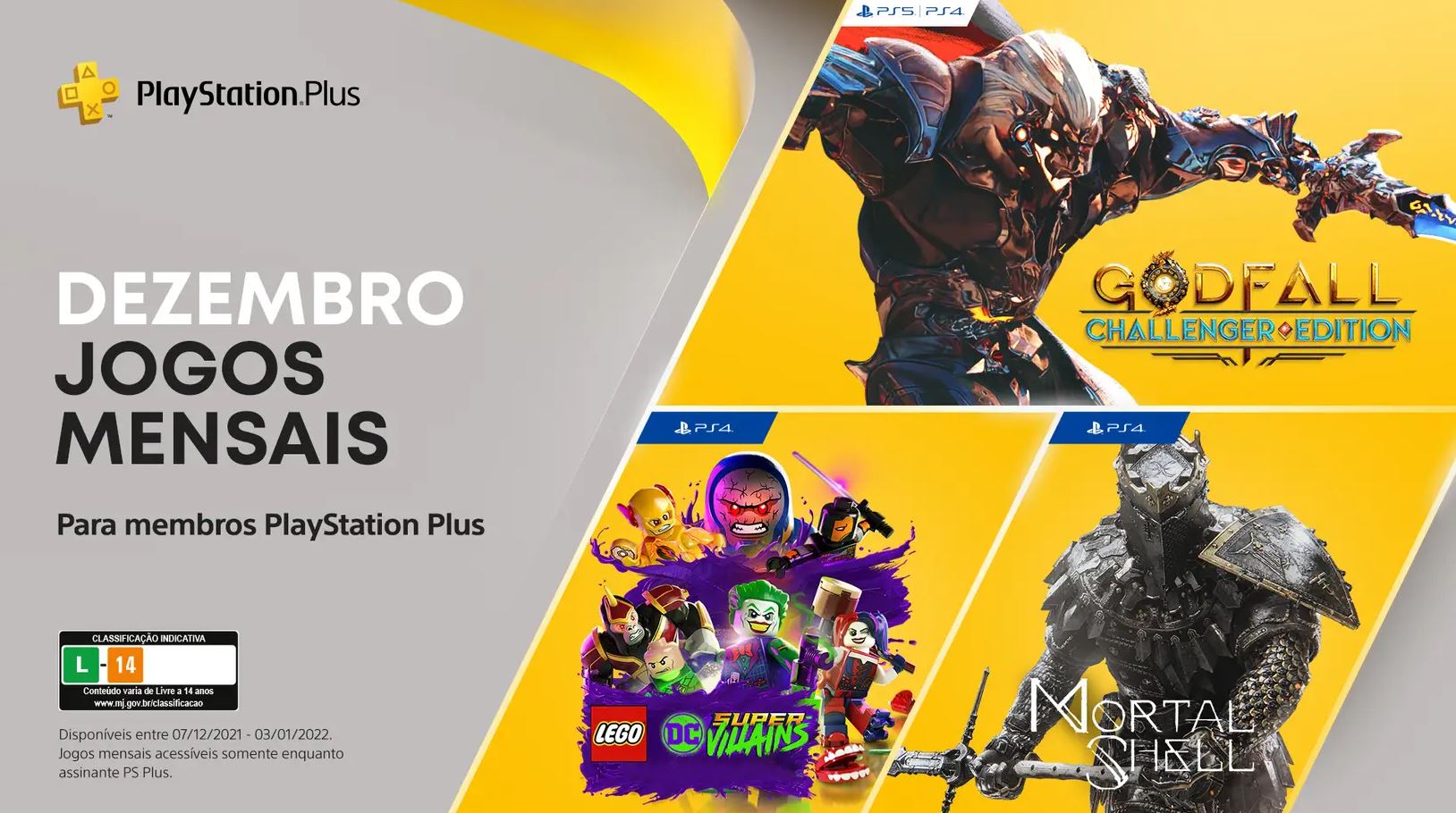 Playstation | Jogos gratuitos do mês de dezembro da Ps Plus são divulgados