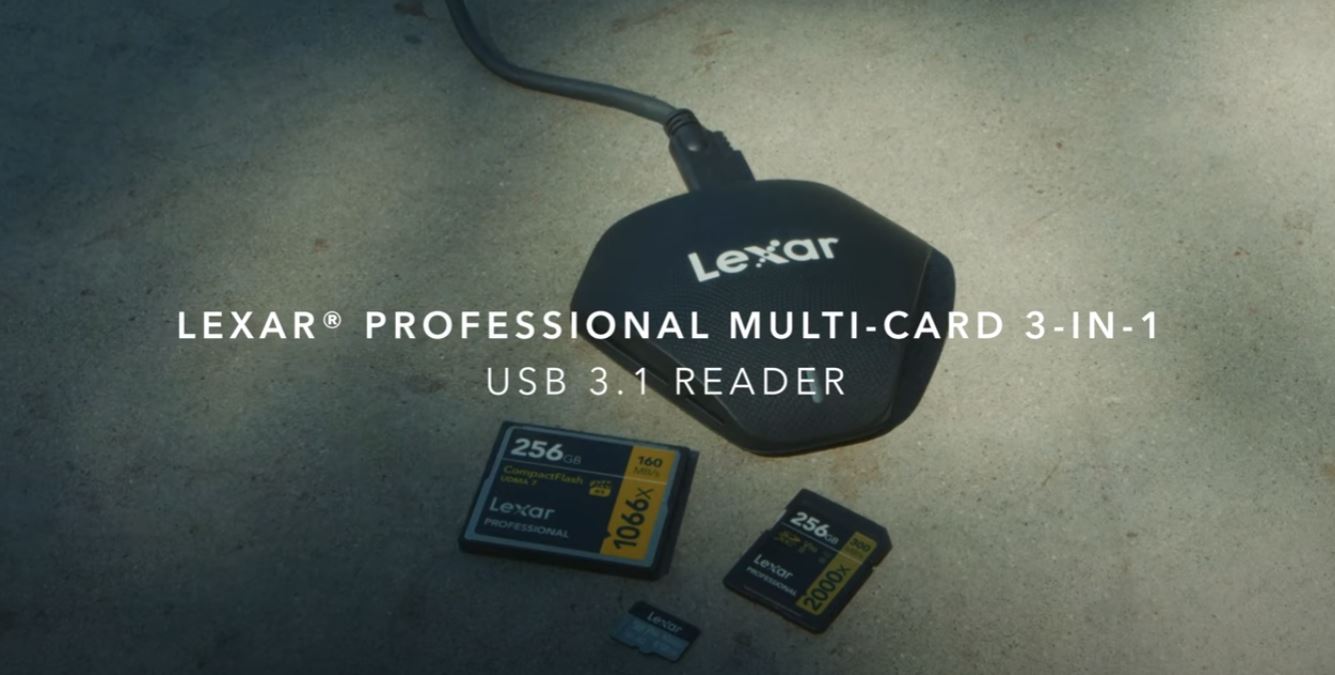 Lexar | Empresa anuncia 3 novos leitores de cartões no Brasil