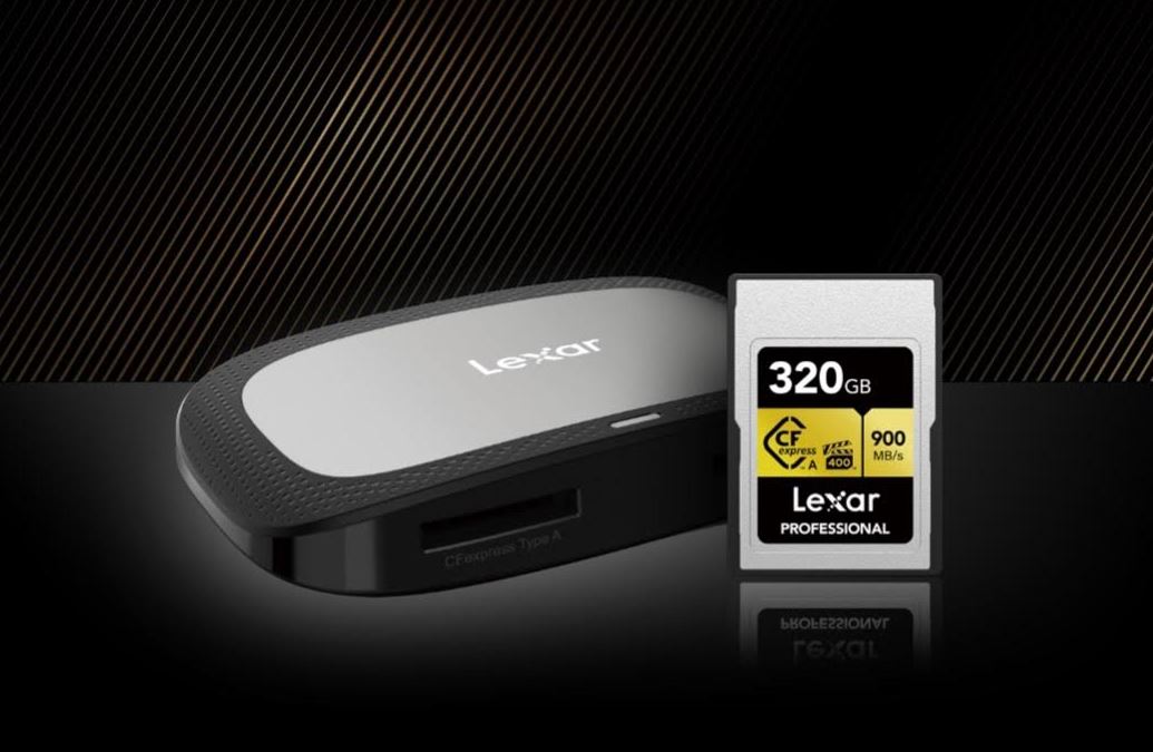 Lexar | Empresa anuncia o novo cartão Lexar Professional CFExpress Type A Gold Series 320GB – o CFExpress Type A