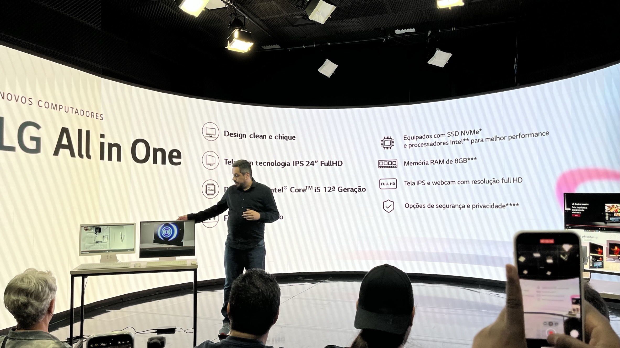 LG | Empresa anuncia os novos PCs da linha All In One e monitor ergonômico inédito