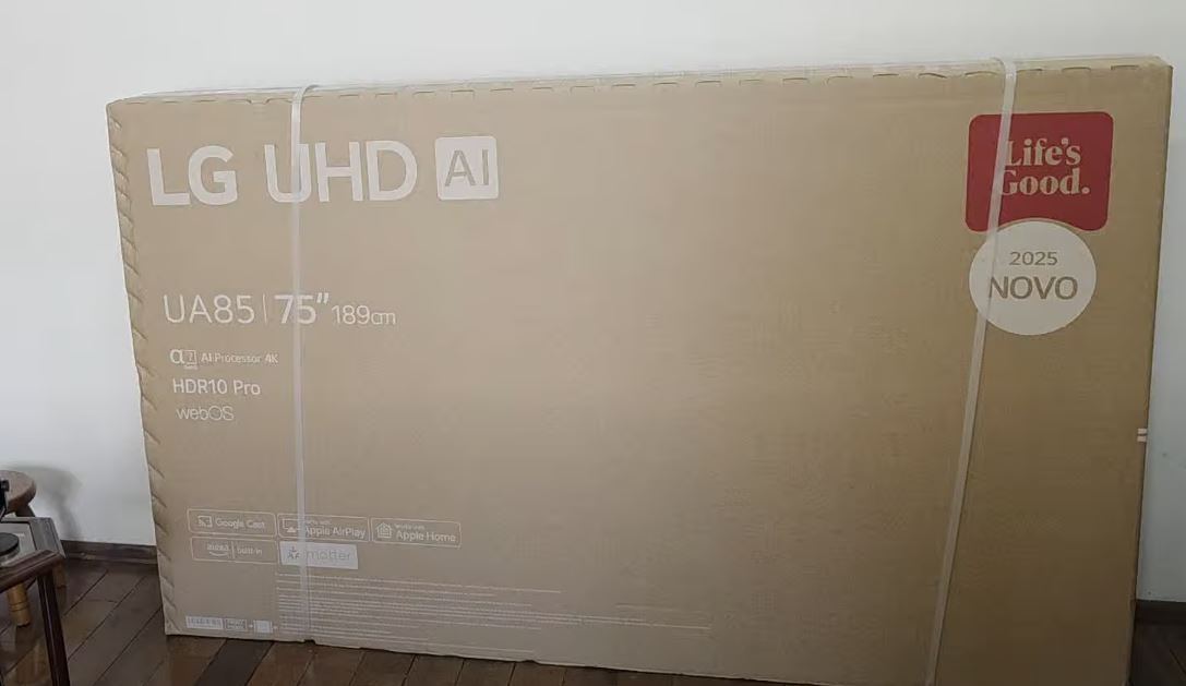 Análise | LG UHD AI TV 75UA8550 – Uma Experiência Cinematográfica em Casa