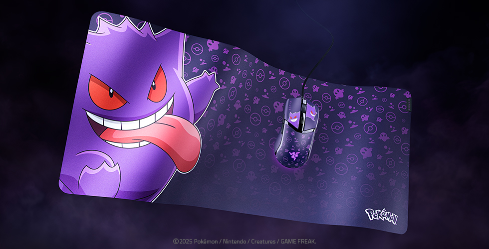 Razer | Empresa expande coleção de itens inspirados em Pokémon com novos lançamentos de Gengar